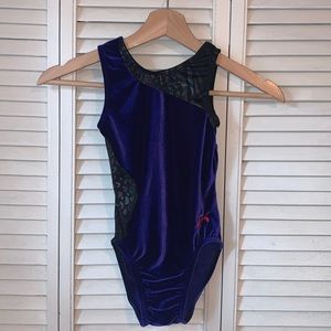 GK Elite CM/CL Velvet Leotard